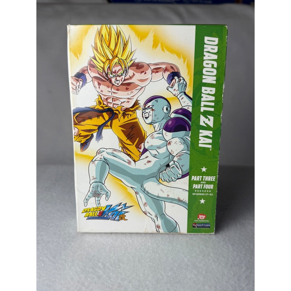 Dragon Ball Z Kai Parts 3 & 4 DVD Box Set Episodes 27-52 Funimation Anime